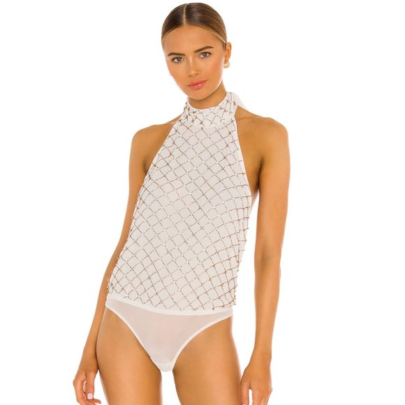 Free People Tops - NWT Free People Bodysuit in Ivory SZ XS